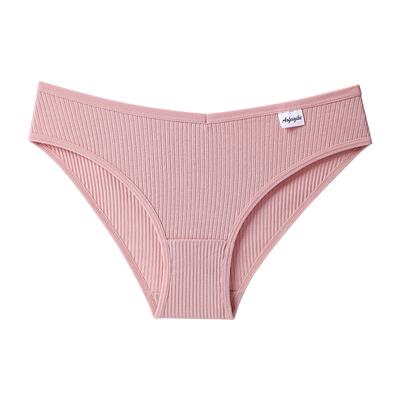 Sexy Höschen aus reiner Baumwolle, Unterwäsche für Damen mit mittlerer Taille, Dreieck-Dessous, nahtlos, zum Anheben des Gesäßes