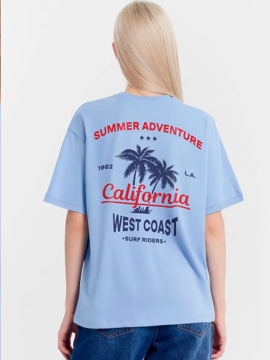 Oversized T-shirt with print Milfa 2XL