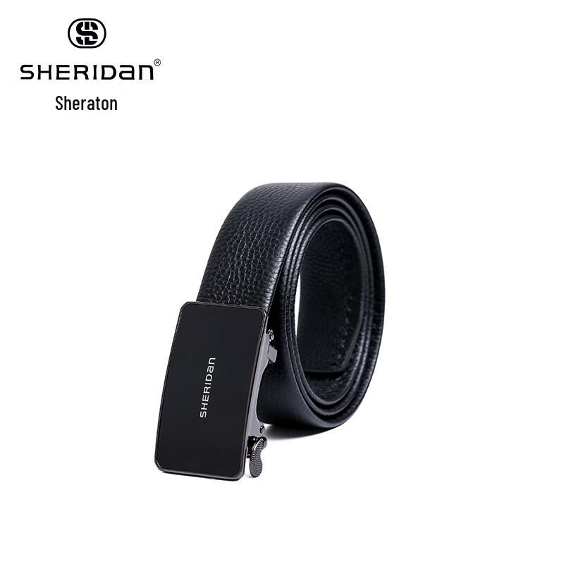 Мужской кожаный ремень Sheraton в стиле business casual 110cm
