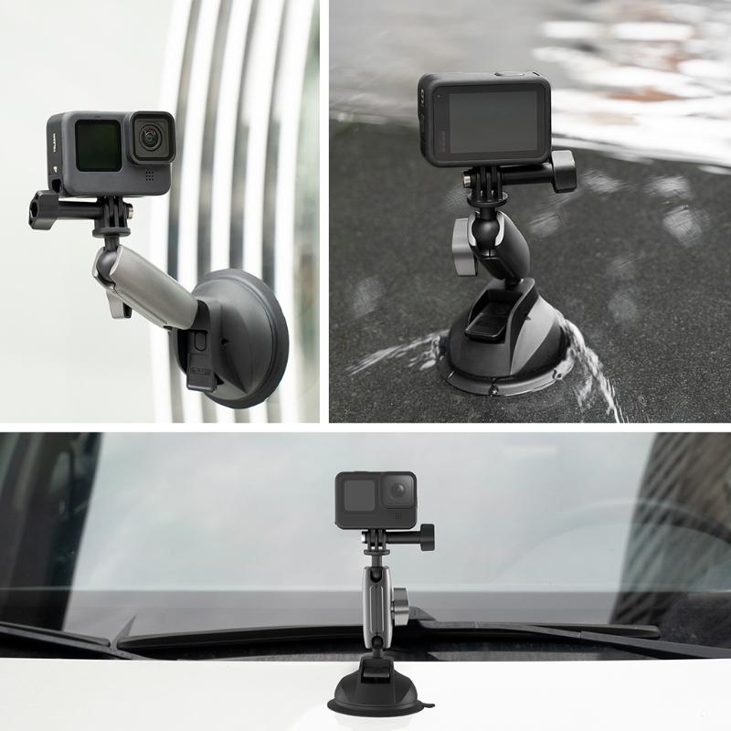 Universal Windshield Suction Cup Mount Bracket for  Inst360 Osmo  Action Camera Mount Smartphone Action Camera