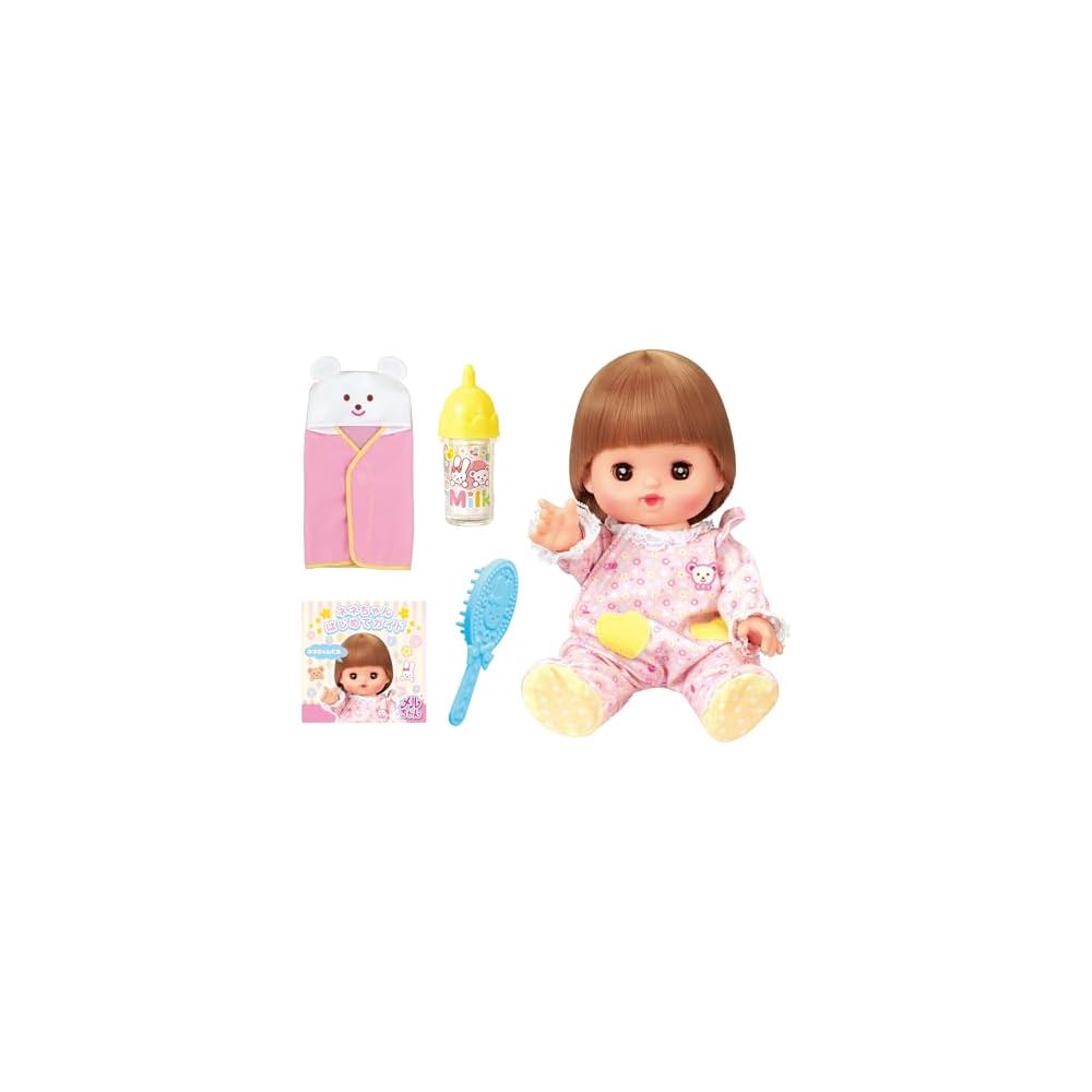 Pilot Omake Pachikuri Nene-chan Doll with Care Notebook for Ages 1.5 and Up