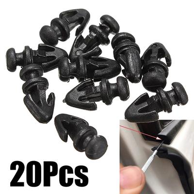 Clips Door Buckle Seal Black Car Clip Parts Placement 20Pcs Door For Ford For Mondeo MK2/3/4 Left Plastic Push