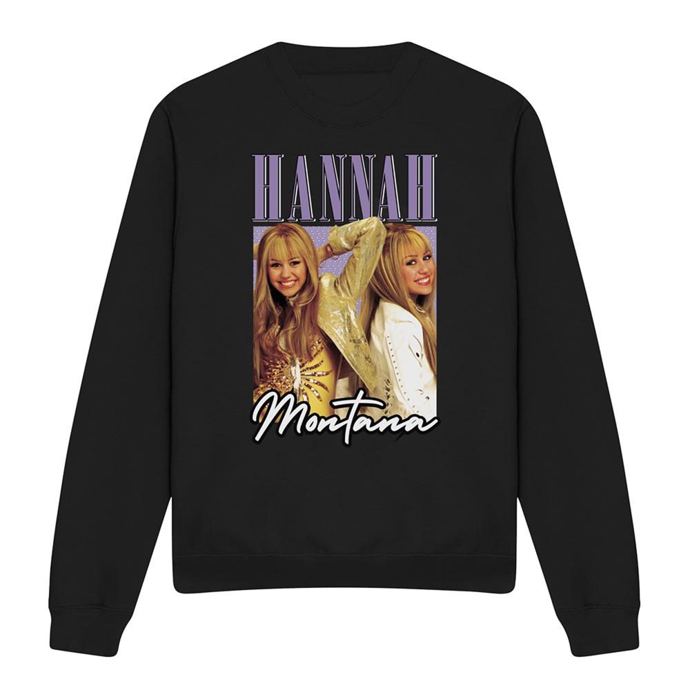 Hannah Montana Unisex Adult Montage Sweatshirt