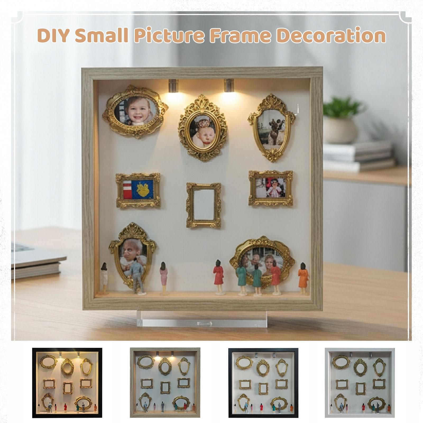 Museum Silhouette Shadow Box Frame Decorative Display marrone