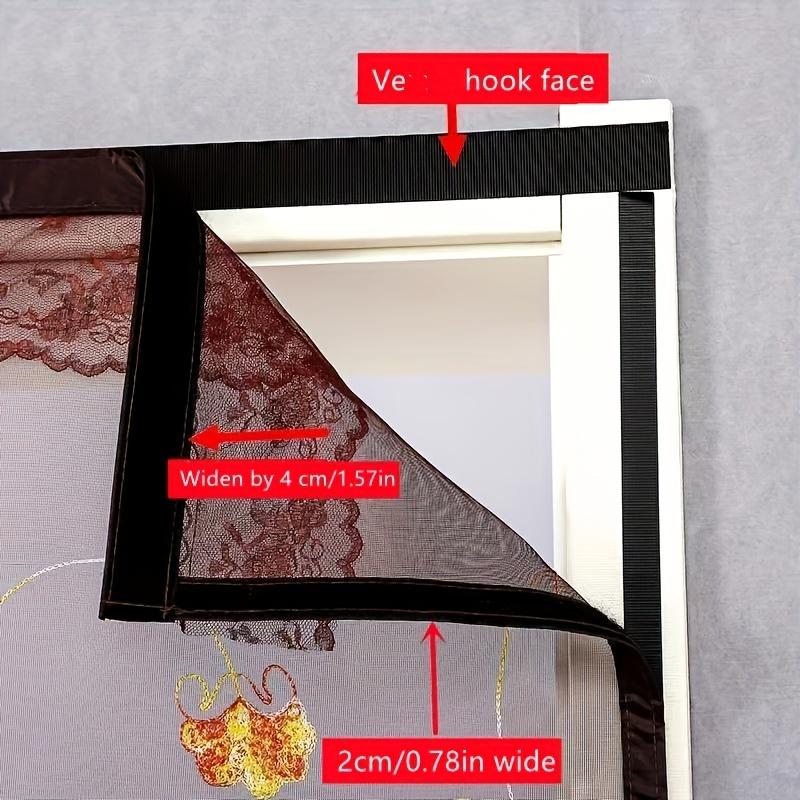 Houd insecten buiten en geniet van frisse lucht met dit magnetische horrengordijn - Eenvoudige installatie, geen accessoires nodig!