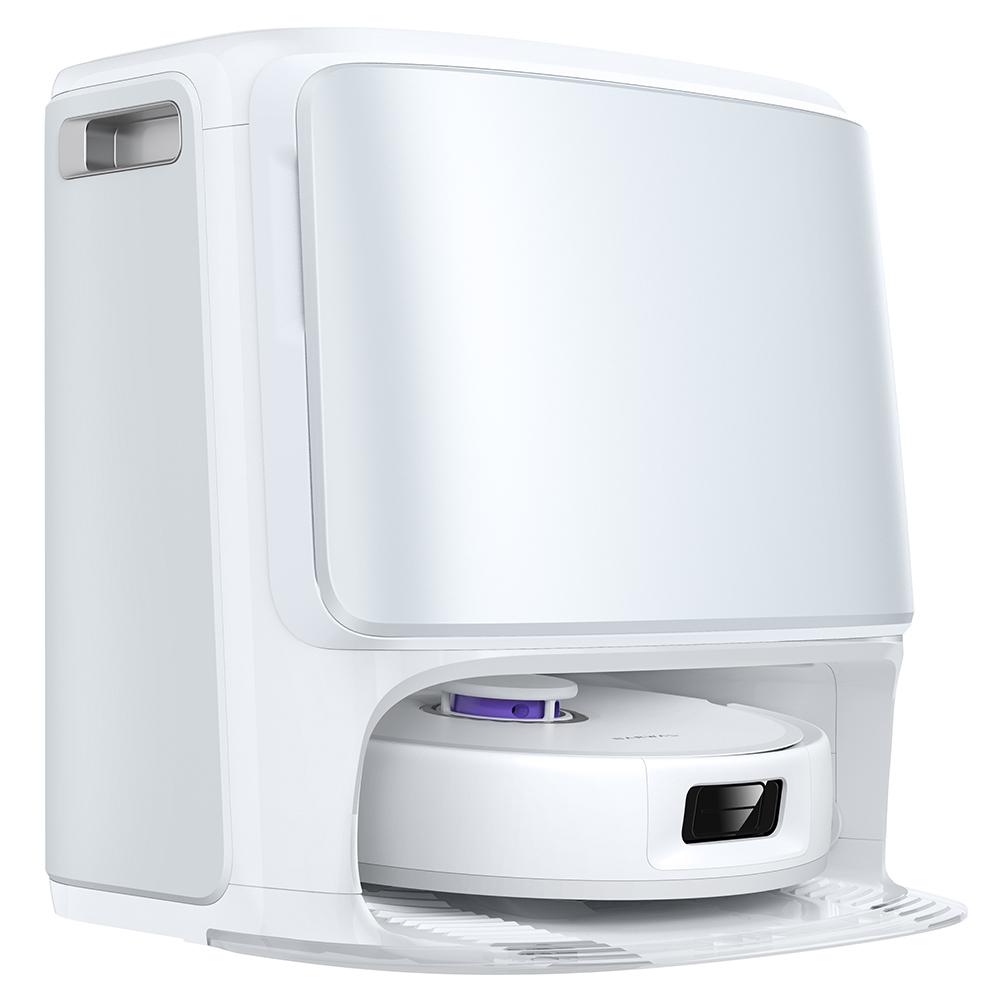 NARWAL Freo Z10 Robotický vysavač a mop, Bez zamotávání, Sací výkon 15 000 Pa, Přizpůsobuje se těžko dostupným oblastem, Samosypání, Mytí a sušení mopu