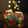 Tealight Candle Holders For Home Decor, Mosaic Glass, Diwali Decoration