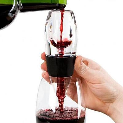 Red Wine Aerator Mini Filter Magic Decanter Essential Wine Quick Aerator Wine Hopper Filter Bar Essential Equipment Set
