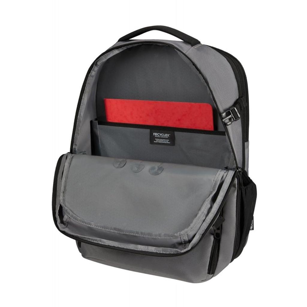 SAMSONITE Loader PC plecak biznesowy do szkoły lekki duża pojemność, kompatybilny z 17,3 cala, wodoodporny, torba, torba, plecak, 1,1 kg, 39,5 L,