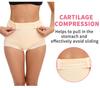 New European & American Tummy Control Anti-Slip Lace Shaping Shorts - Women's Hip Lifting Flat Leg Shorts