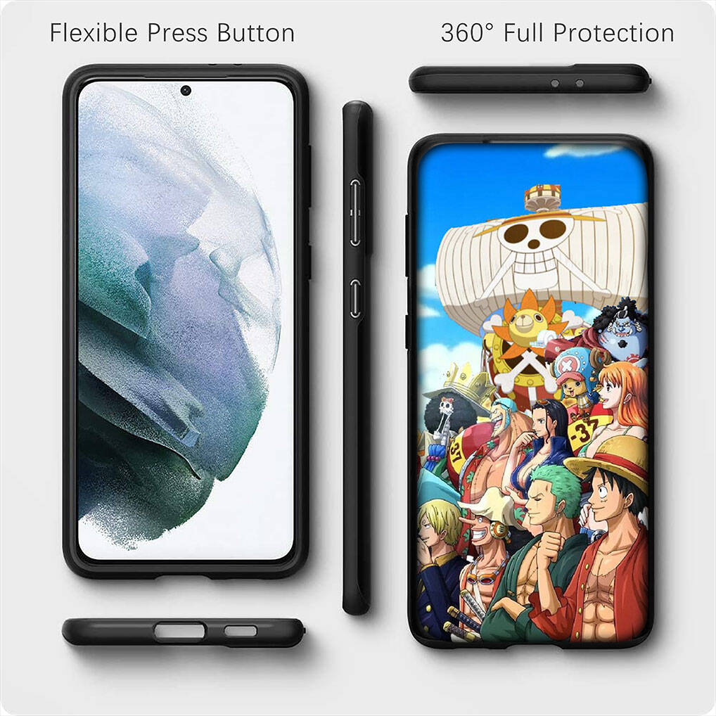 Pro Samsung Galaxy S25 S24 S23 S22 Ultra FE Plus A17 A37 A57 A56 A55 A06 A16 A15 A36 A26 A35 A05 A25 A54 A34 Pouzdro Tapeta Ace One Piece Luffy Kryt
