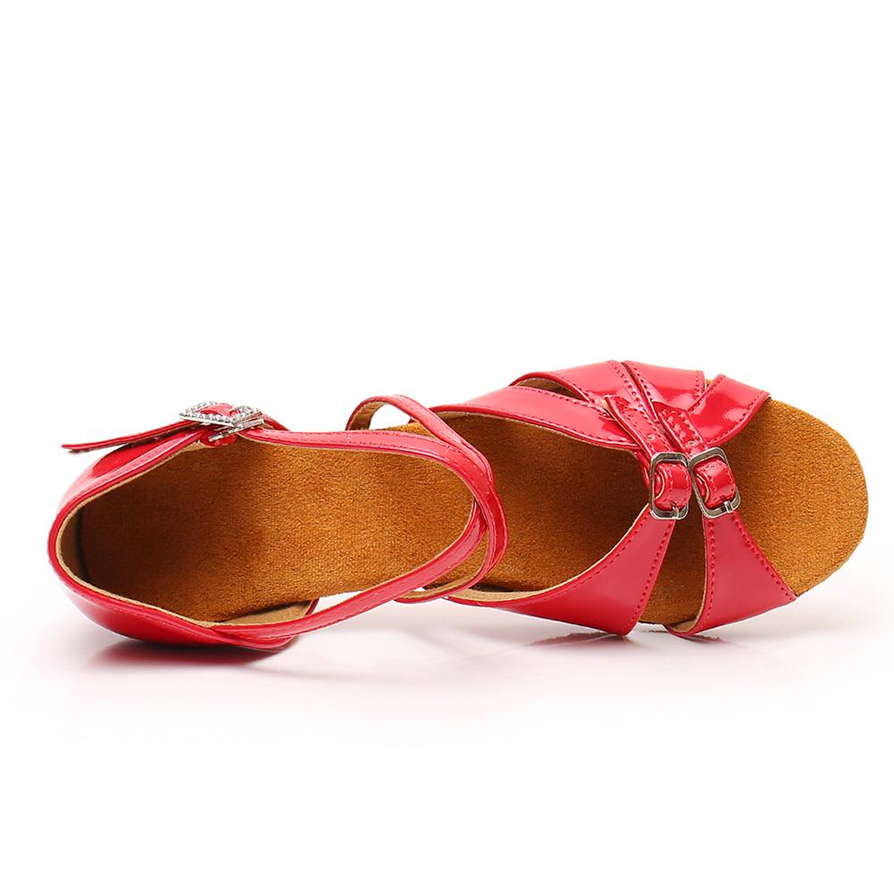 Latin Dance Shoes for Women Girls Salsa Tango Ballroom Dancing Shoes Soft Sole Low-heel 3.5cm