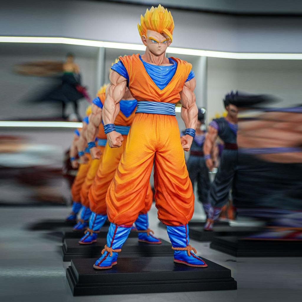 In Stock 31Cm Jt Studio  Gohan Anime Figure Super Saiyan 2 Son Gohan Figurine Pvc Collection Models Statue Toys Gifts