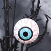 Halloween Party Decor Black Artificial Branches, Scary Eyeballs Picks with Bats Pine Waterproof Cones for Gothic Vase Filler, Floral Arrangement,