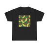 Unisex Adult T Shirt Ladybug & Banana Pattern Art
