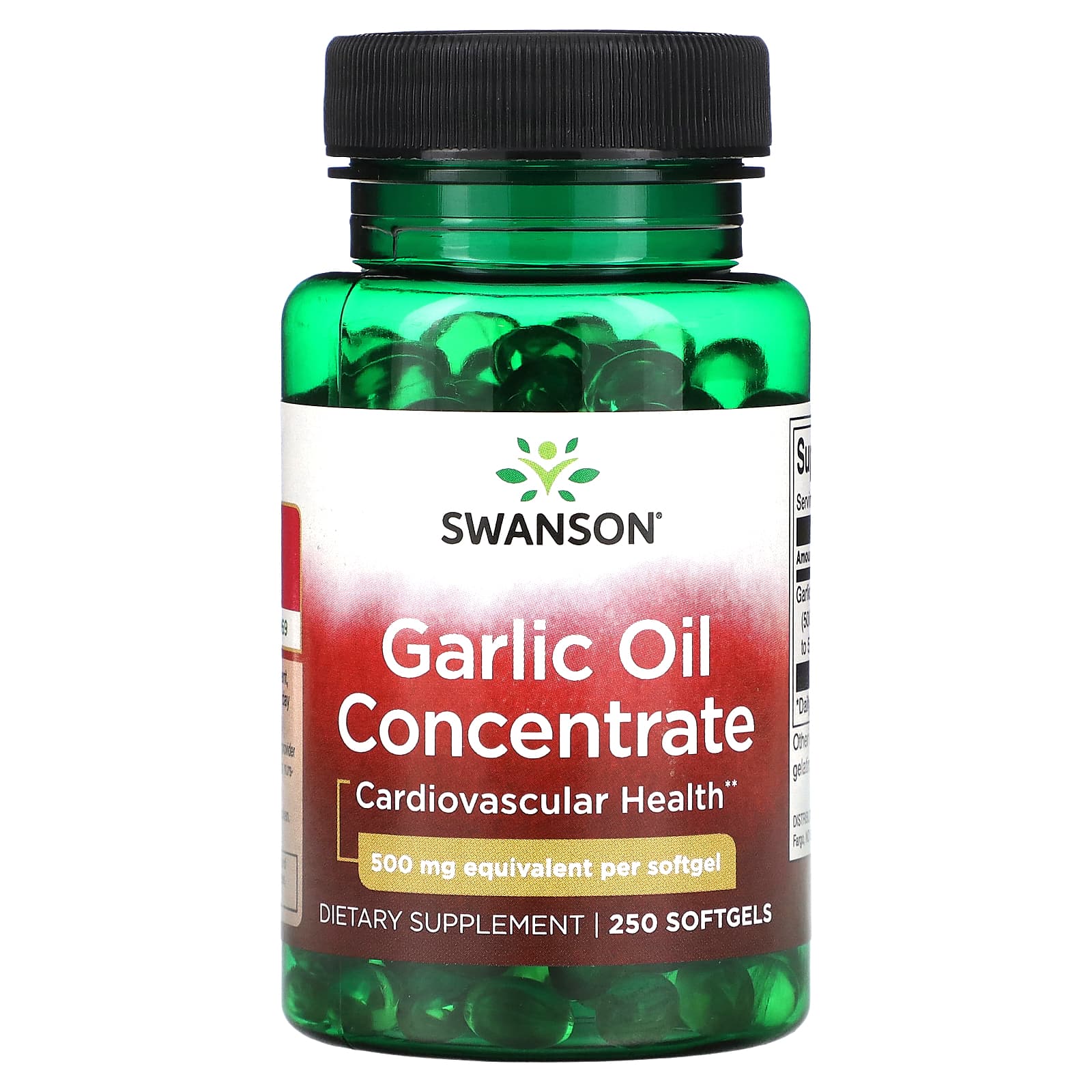 

Garlic Oil Concentrate, 500Mg, 250 Softgels