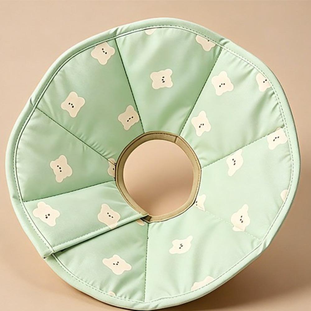 Adjustable Pet Elizabethan Collar Breathable Cat Recovery Collar Pet Cone Collar Cat Dog