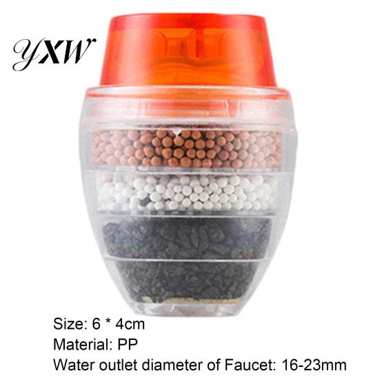 Safe Faucet Filter Reliable Multi-stage Filtration Uniform Water Output Kitchen Appliances for Home Purifier