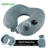 WELLHOUSE Inflatable U-Shaped Travel Neck Pillow