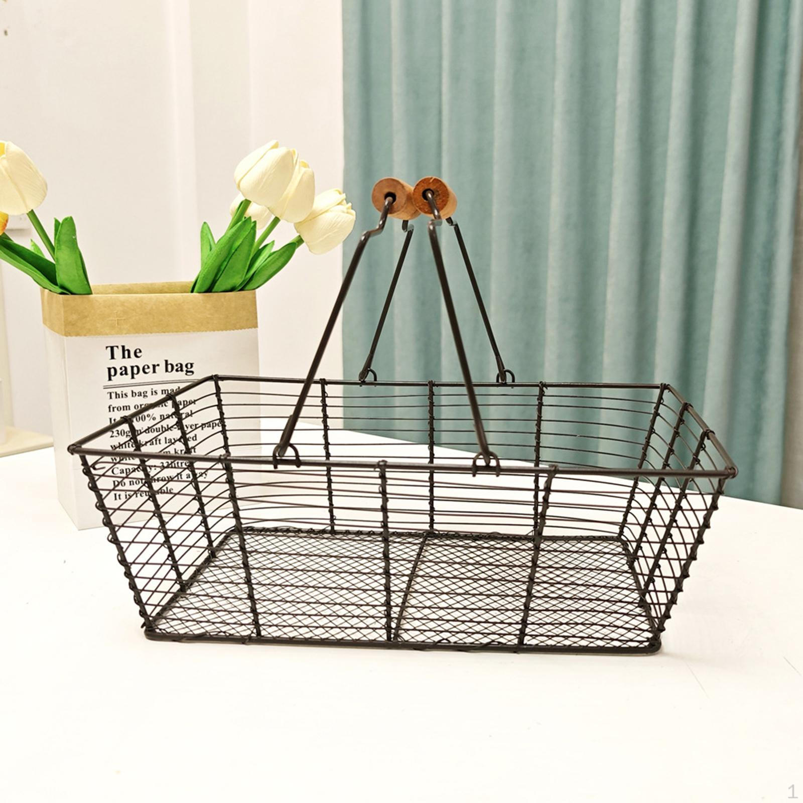 

Металлическая проволочная фруктовая корзина, чаша, подставка для хранения, центральный элемент, органайзер для выкладки на прилавке, держатель для овощей для