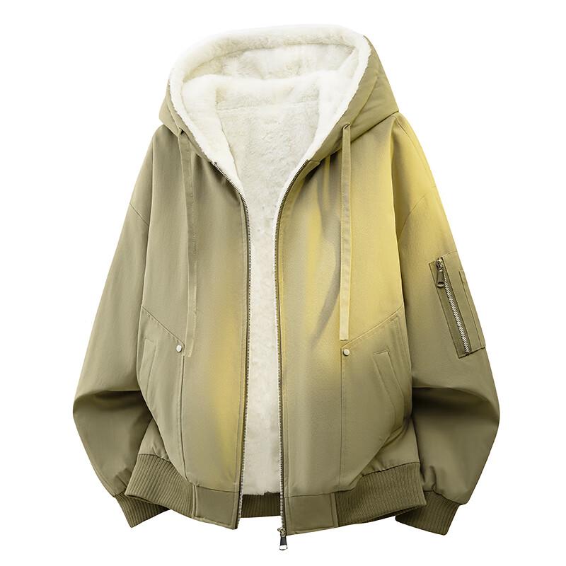 Wassup Sohot Men's Winter Fleece Lined Hooded Jacket