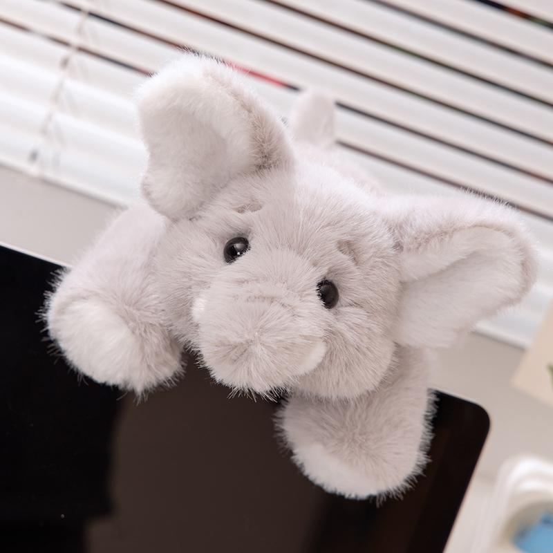 30/47cm Cute Elephant Plush Toy Very Soft Pink Grey Elephant Plushies Cuddly Doll Gifts Girl Kids