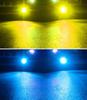 Dual-Color LED Automotive Fog Lights, H7 9005 9006 H11, Easy Installation