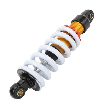 Amortisseur de moto 260mm Diamètre du ressort 11mm Amortissement réglable pour moto tout-terrain 50cc à 150cc, VTT, Quad, Go Kart