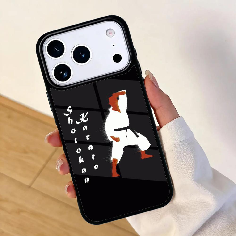 Oyama Kyokushin Karate Mobile Phone Case for IPhone 17 AIR 16pro Max 15 14 13 12 11 Bumper Cover iPhone 13 mini