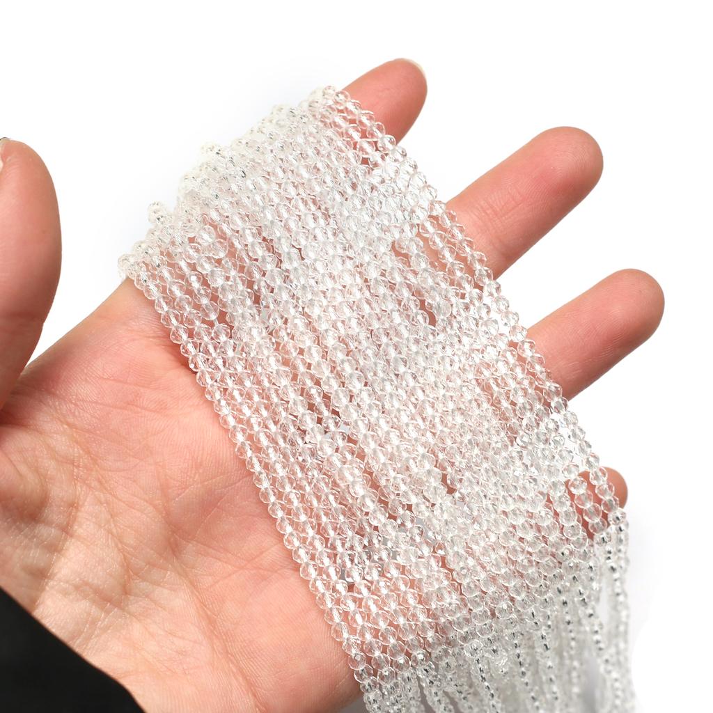 10Strands Faceted Beads 3mm Spinel Isolation Beads For Jewelry Making DIY Necklace Bracelet Earrings Accessory