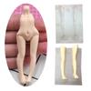 DIY Cake Decorating Baking Craft Mould Tool Silicone Fondant Molds Dolls Body Leg Model Aromatherapy Plasters Clay Molds