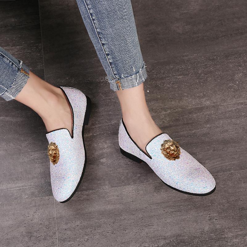 Fashion Luxury Men's Designer streets trendsetter gentleman flats shoes Fashion Casual Shoe Charm wedding dress prom Footwear  A9