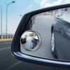 Rear View Mirror, Small Circular Mirror, Reverse 360 Degree Wide-angle View, Blind Spot Auxiliary Mirror, Waterproof Mirror
