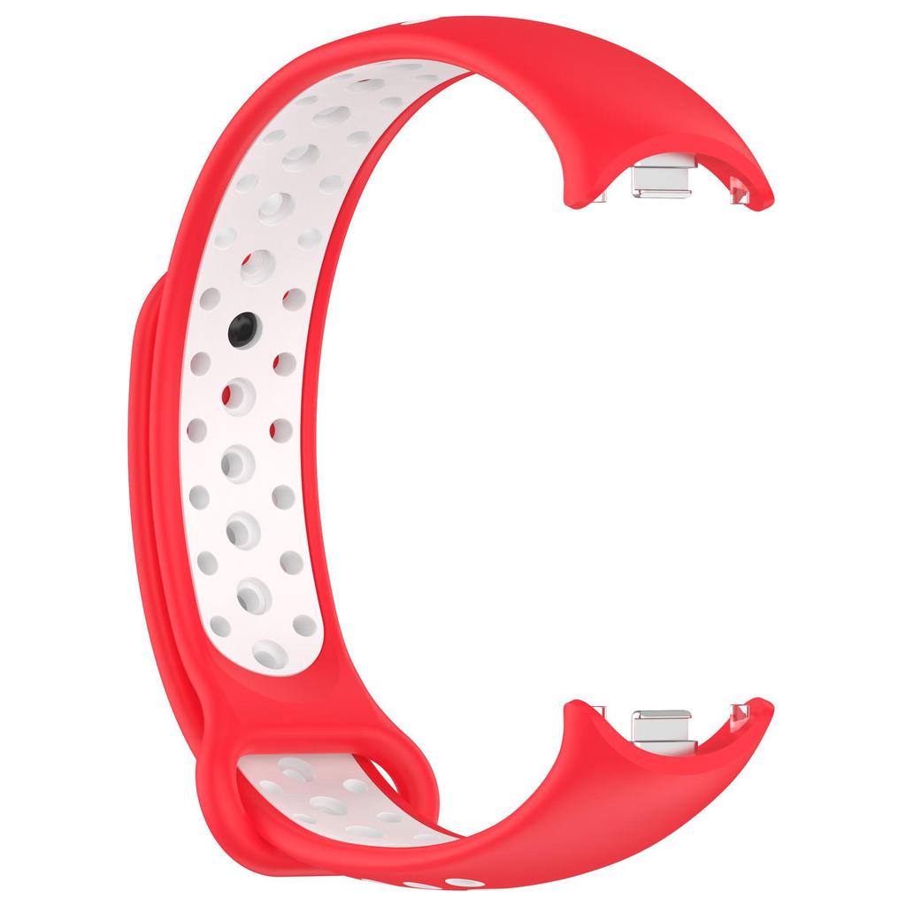 Two-Color Breathable Sports Strap for Xiaomi Mi Band 8/9 - Quick Release Bracelet
