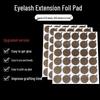 Eyelash Extension Foil Pad - Pack of 10 Sheets, 30 Disposable Glue Drop Patches per Sheet