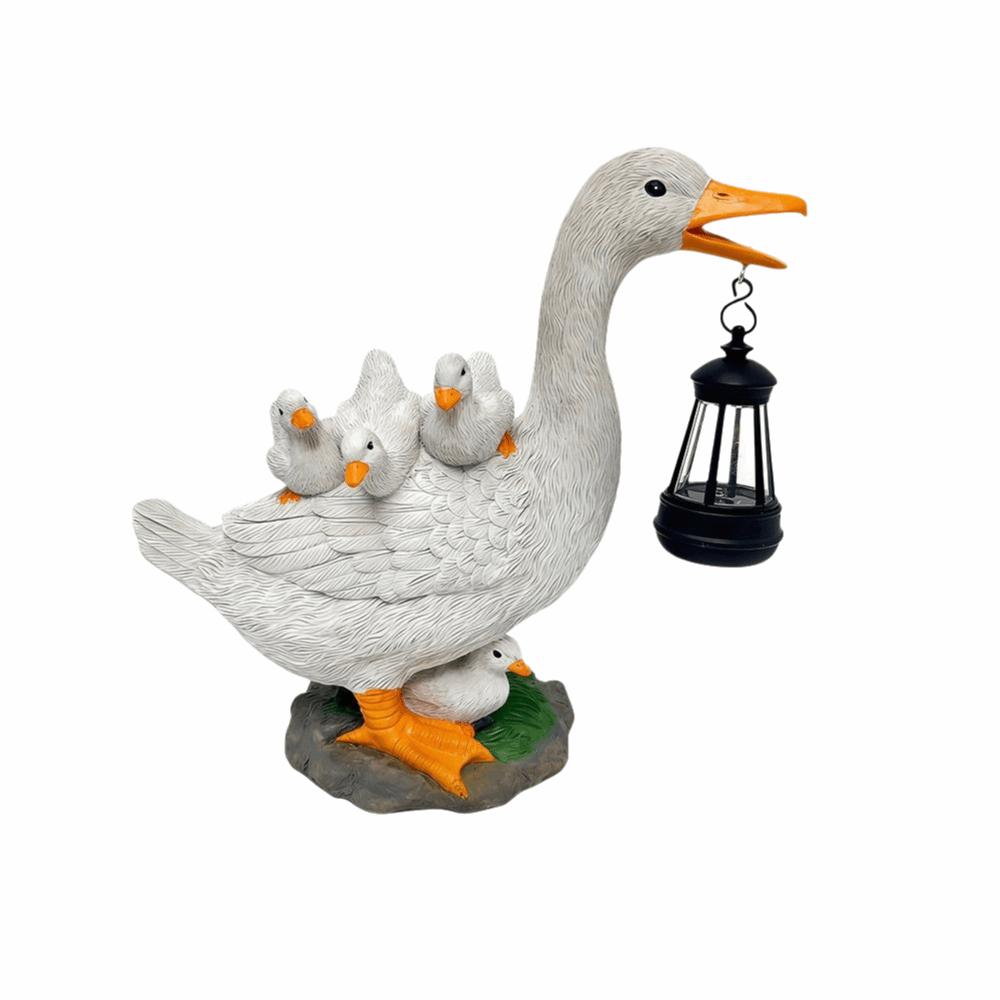 Lanterna Rana Solare Alimentata a Energia Solare Statuetta Animale in Resina Impermeabile Scultura Rana in Resina Impermeabile Luce LED Decorazione Sentiero