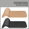 PU Leather Car Seat Leg Extender Car Leg Support Pillow Cushion Universal Adjustable Automotive Knee Rest Mat Cushion