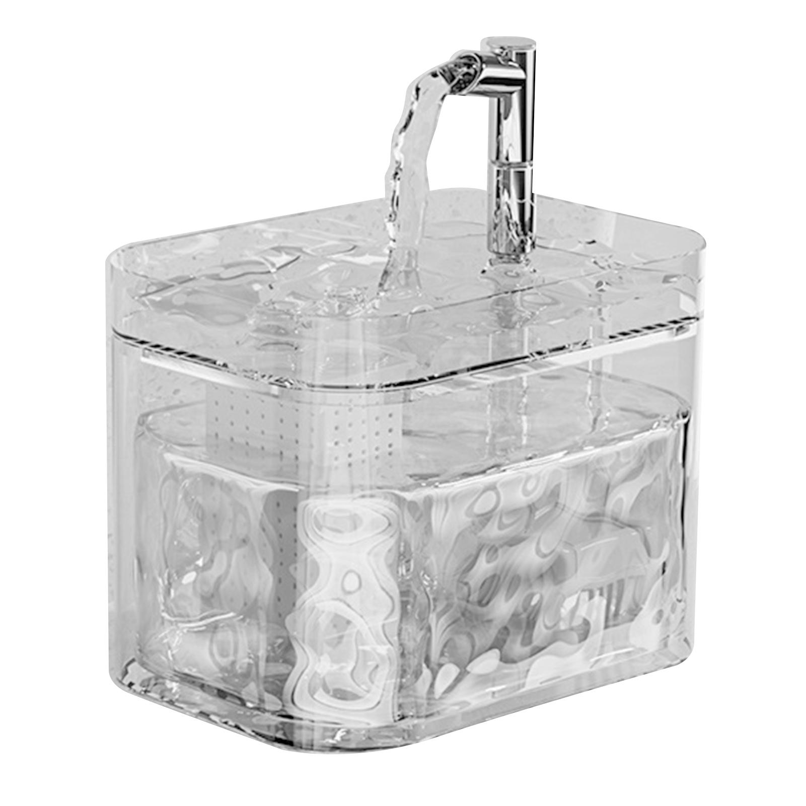 

1.5L Pet Water Fountain With Filter Silents USB Cat Fountain For Cat Dogs As Shown&As Shown