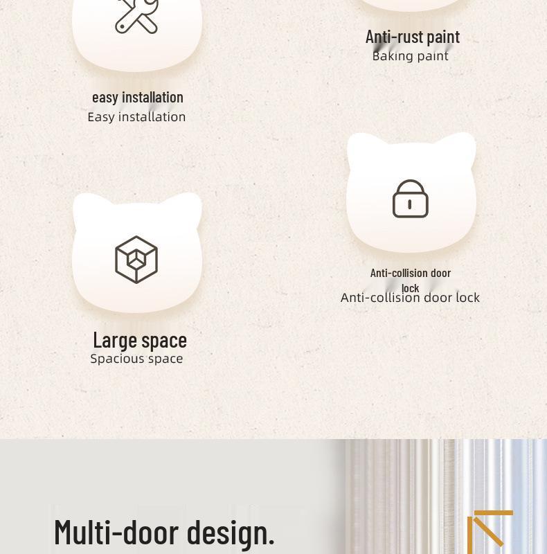 Extra Large Dog House with Toilet Separation for Golden Retrievers, Medium Dogs, Small Dogs, Teddy, and Bichon Breeds