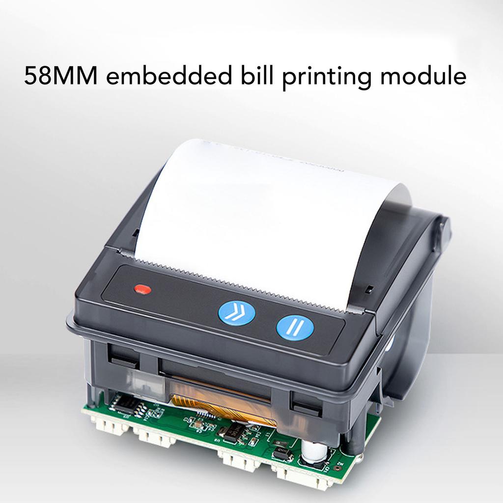 Micro Thermal Printer Embedded 58mm Serial Port Microcontroller Secondary Development MCU Printing Module TTL RS232 USB EM5824