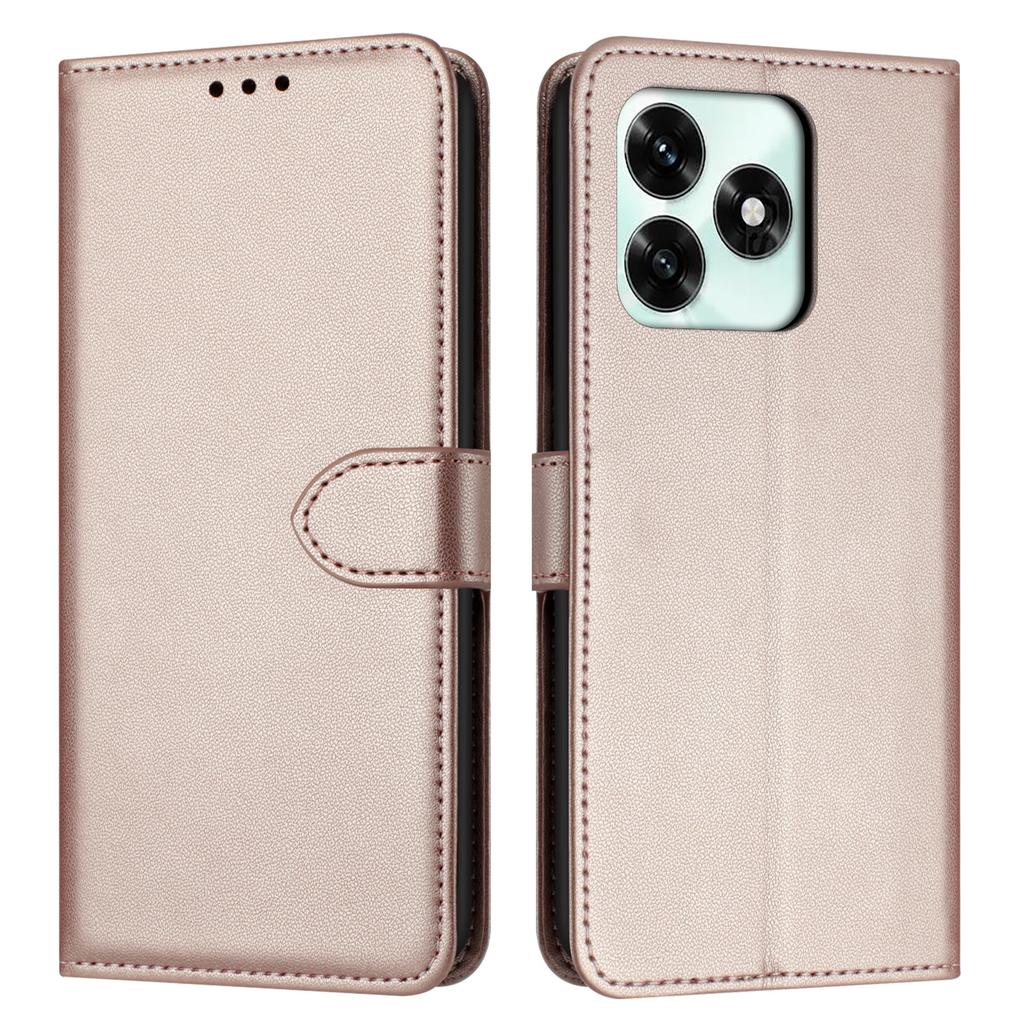 Phone Case For Honor X5c Plus 4G / X5c 4G Stand Wallet Leather Phone Cover with Strap