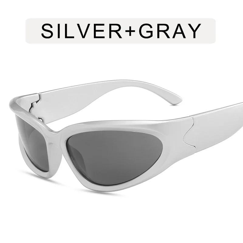 

Unisex Retro Steampunk Sunglasses Vintage UV Protection Outdoor Sport Hip Hop Punk Goggle Eyewear for Men Women AS PICTURE