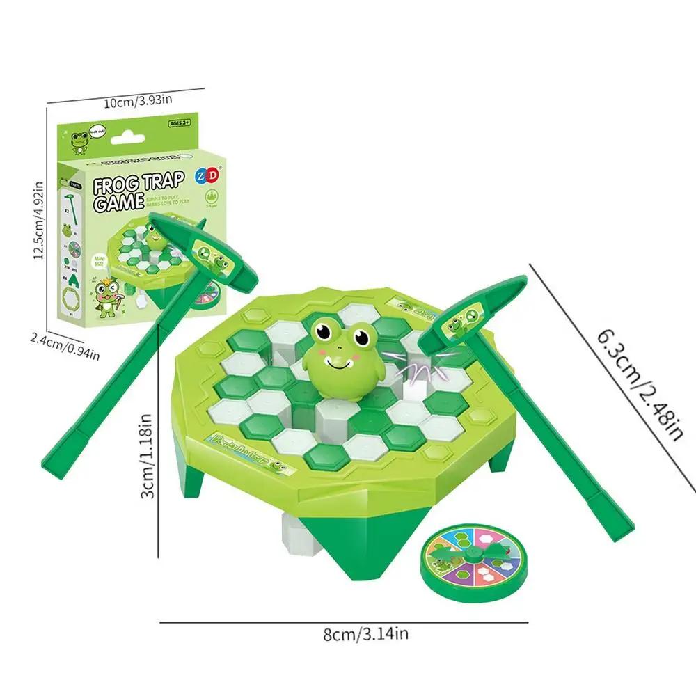 Breaking Kids Puzzle Table Knock Block Save Penguin On Ice Game Mini Size Penguin Trap Break Ice Activate Family Party Ice