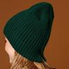 New Women Hat Kpop Style Autumn And Winter Hat Soft Beanie Hats For Women Leisure Back Split Teens Ponytail Knitted Cap