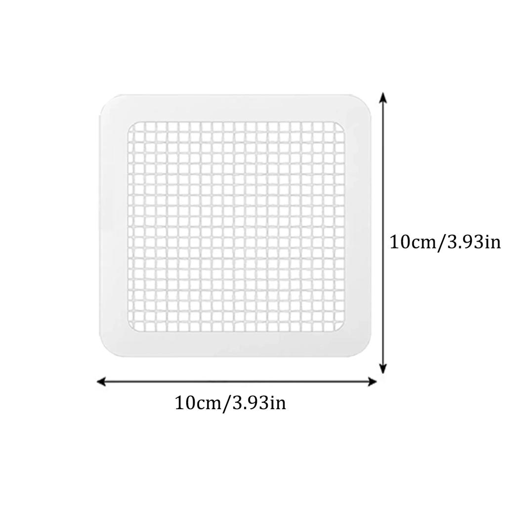 10-50pcs Disposable Shower Drain Hair Catcher Mesh Drain Covers Floor Sink Strainer Filter Hair Stopper For Bathroom Kitchen