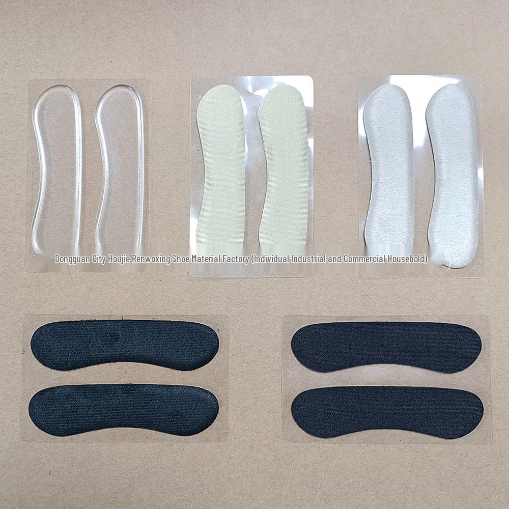 Transparent Silicone Heel Pads: Anti-Slip & Anti-Abrasion Half-Size Gel Stickers for High Heels