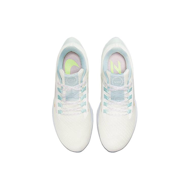 New Nike Air Zoom Pegasus 38 Premium Summit White Aura Volt Women's DH6507-111