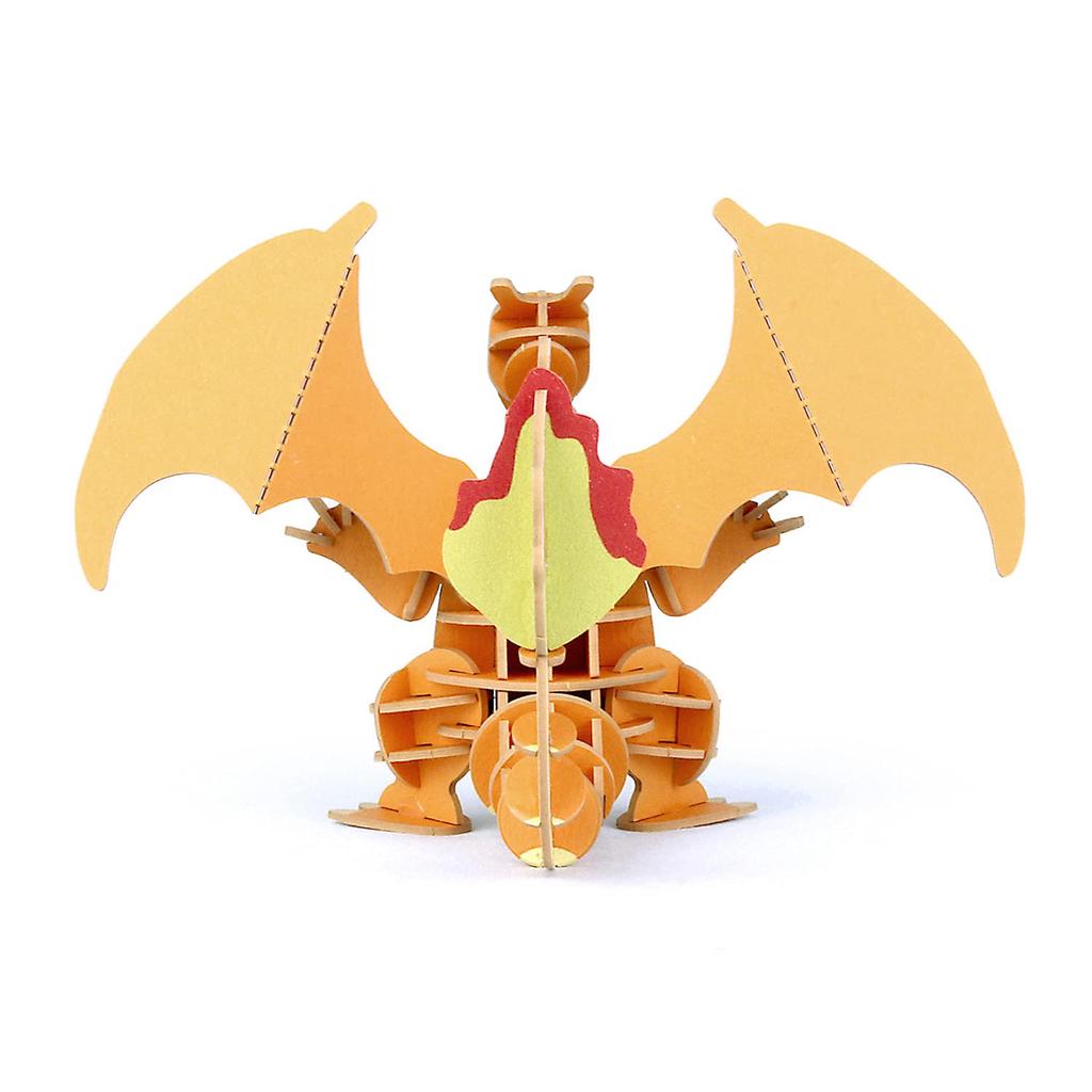 PLUS Pokemon Charizard Paper 3D 3D Puzzle DIY Craft Kit That Can Be Enjoyed by Everyone from Elementary School Students To Adults Educational Toy for