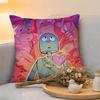 Cushion Cover  Linen  SkinFriendly Soft Decorative Case for Sofa Home Decor Healing RRobot Dreams Anime Pillow cover