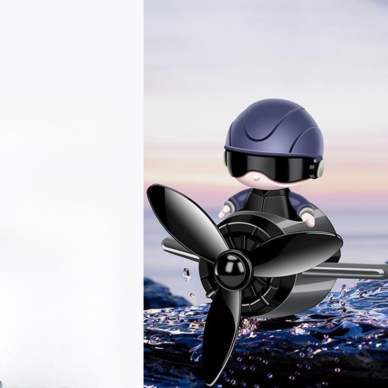 

Ароматерапия через воздуховыпускное отверстие, Самолет-астронавт, Автомобильный парфюм, Украшение интерьера, Креативный аромат black blue wind chimes